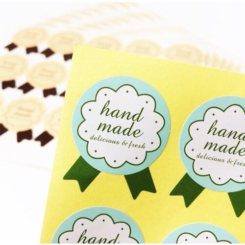 150 Pcs/lot hand made delicious&fresh Scrapbooking Paper Labels Envelopes Stickers and Gift Packaging Seal Seals Sticker