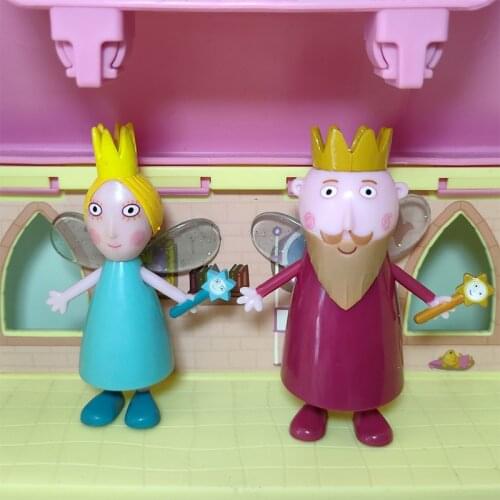 Ben and Holly Dolls Little Kingdom Figurines Royal Family Collect Magic Wand Action Figure PVC Model
