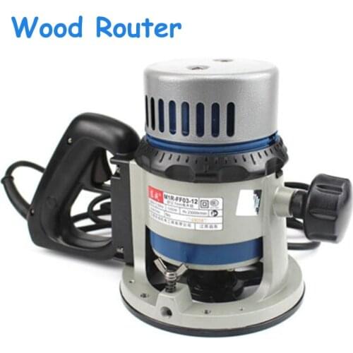 12.7mm Wood Router 1050w 0.5 inch wood trimmer electric carving tool 220v flat edge trimmer Wood engraving machine