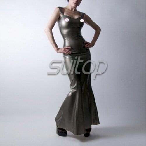 Latex long dress SUITOP RUBBER Fethis Dress
