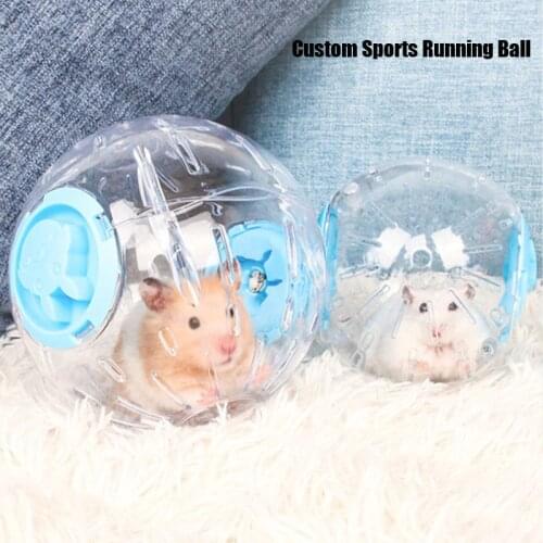 Grounder Rat Small Pet Rodent Mice Jogging Ball Toy Hamster Gerbil Rat Exercise Balls Play Toys Plastic Outdoor Sport Ball