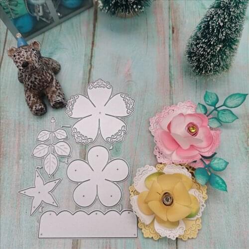 Metal Cutting die Die Cut Flower petals Scrapbooking Paper Craft Handmade Card Album Punch Art Cutter Die