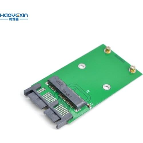 Mini PCI-E MSATA SSD to 1.8 Micro SATA 16Pin Card Board Adapter Docks