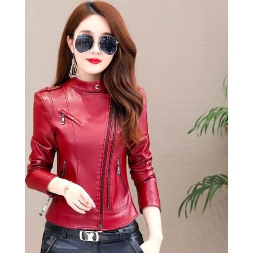 2020 New Genuine Leather Jacket Women Plus size 5XL Jackets Real Sheepskin Coat Female Spring Autumn Slim Short Outwear Clothes