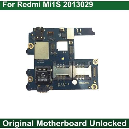 HAOYUAN.P.W Original Working Unlocked Mainboard Motherboard Circuits FPC For Xiaomi Hongmi 1S Redmi 1S WCDMA 2013029