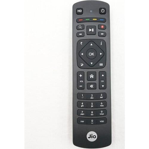 Original remote control for jio Set Top Box