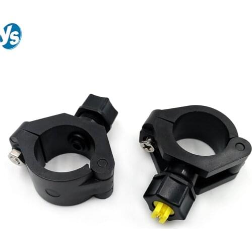 Quick-Connect Plastic Pipe Clip Wide Angle Flat Fan Nozzle,Plastic Split-Eyelet Connectors nozzle,Clamp Eyelet Clip Nozzle
