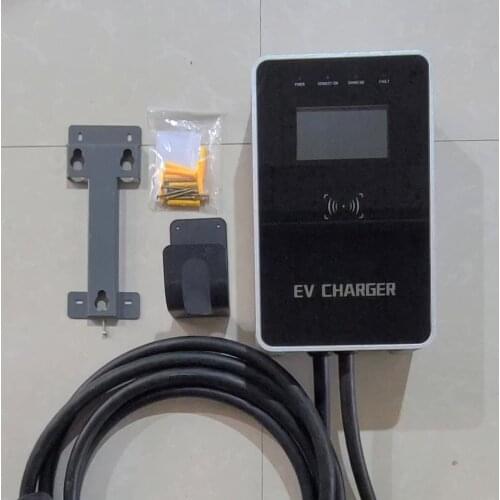 Wifi RFID home type2 22kw Ac Ev Charger Wallbox car charger