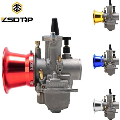 ZSDTRP PWK 28 30 32 34 mm Motorcycle Carburetor Carb With Wind Cup 2T 4T For ATV Quad Go Kart Buggy Dirt Bike Scooter Motocross