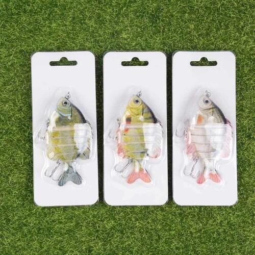 1PCS Fishing Lure Multi Jointed Hard Bait 8.5cm 24g Lifelike joint bait Wobblers 6 Segments Swimbait Fishing Lure Crankbait