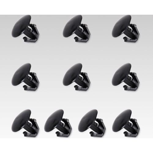 CITALL 10Pcs Black Nylon Retainer Hood Seal Retaining Clip OEM NO. 91518-S10-003 for Honda Accord Odyssey Acura RL RDX MDX
