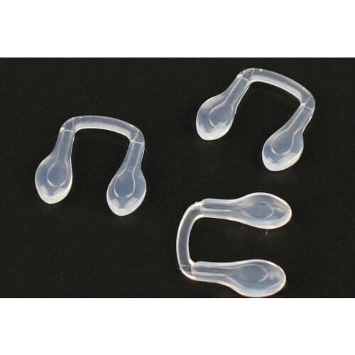 10pcs U shape Kids Soft Silicone Nose Pad Insert Push In Type Conjoined Anti Slip Holder