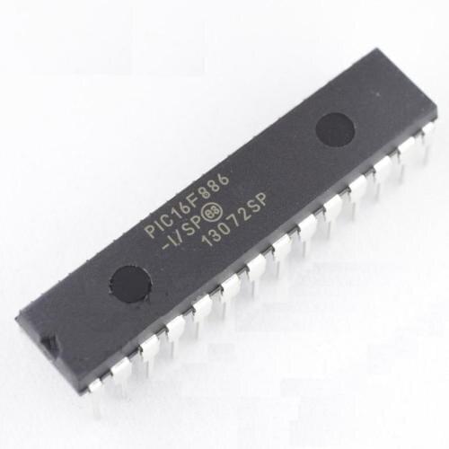 2 PCS PIC16F886-I/SP PIC16F886 DIP-28 MCU IC GOOD QUALITY