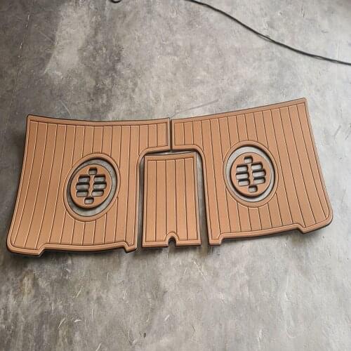 2006 Monterey 302 Swim Step Boat EVA Faux Foam Teak Decking Floor Pad