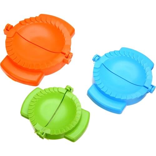 3pcs/set 7.5-10cm Dumpling Maker Mold Plastic Dumpling Dough Press Mold 3Sizes DIY Kitchen Easy Pastry Bakeware Mold Gadget