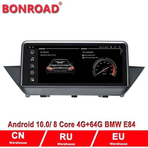 Bonroad X1 E84 DVD Car Stereo Audio Player 10.25" GPS Navigation Multimedia Android 10.0 ForBMW X1 E84 2009~2015 Car iDrive