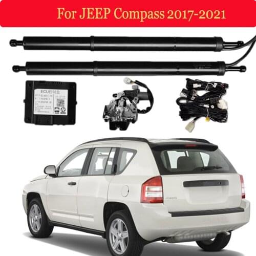 Car Electric Tail Gate Lift Special For JEEP Compass 2017+ Auto Rear Door Control Tailgate Automatic Trunk Opener Foot Sensor