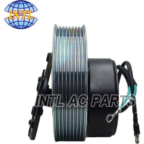 Auto air conditioning ac compressor magnetic clutch pulley for sanden 7H15 709 SD7H15 SD709 8pk PV8 132mm