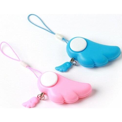 Self Defence Keychain Alarm Personal Protection Women Security Rape Alarm 90dB Loud Self Defense Supplies Emergency Alarm