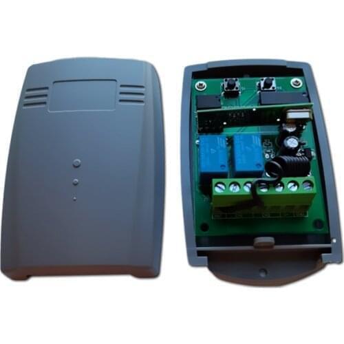 DC 12-24V Receiver Garage Door Gate Remote Control Key 433.92Mhz receiver Gate Opener Key Fob