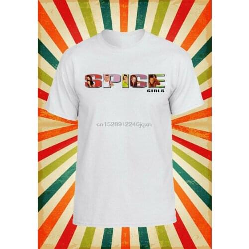 Spice Girls Tour 2019 T Shirt Concert Ladies Women Men Unisex Baggy White 2221 Plus Size Tee Shirt