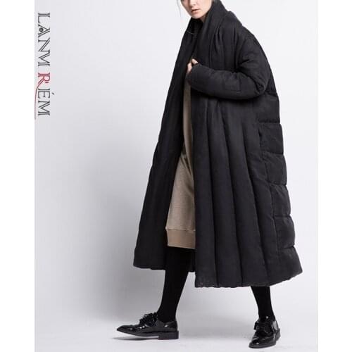 LANMREM Oversized Women's Down Jackets