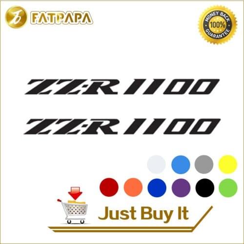Motorcycle bike Fuel tank Wheels Fairing notebook Luggage helmet MOTO Sticker decals For Kawasaki ZZ-R1100 ZZR 1100