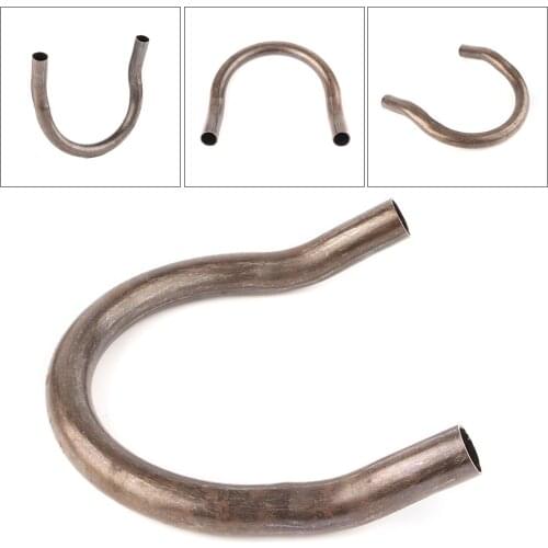 Unpainted 175mm Motorcycle Cafe Racer Tracker End Brat Style Sest Frame Hoop Loop Bobber Chopper For Honda Yamaha Suzuki