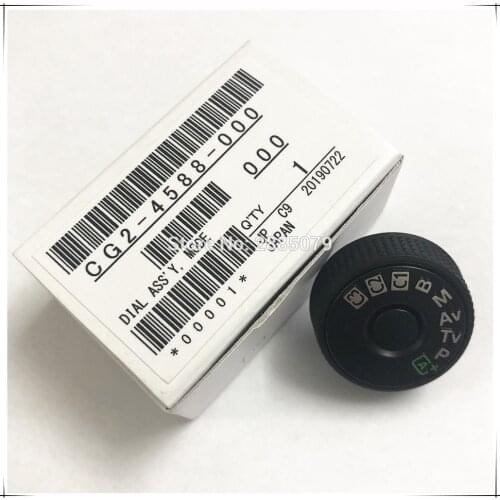 NEW For Canon 7D2 7D Mark II Top Cover Mode Dial Button with Sheet Cap Camera Repair Spare Part Unit