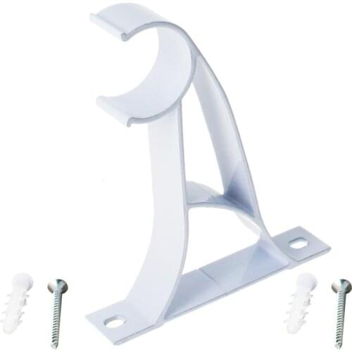 Pure White Standard Type/Thick Type/High-grade Single/Double Pole Brackets 100*80*19/130*80*19/165*80*19/108*80*19/198*90*19mm