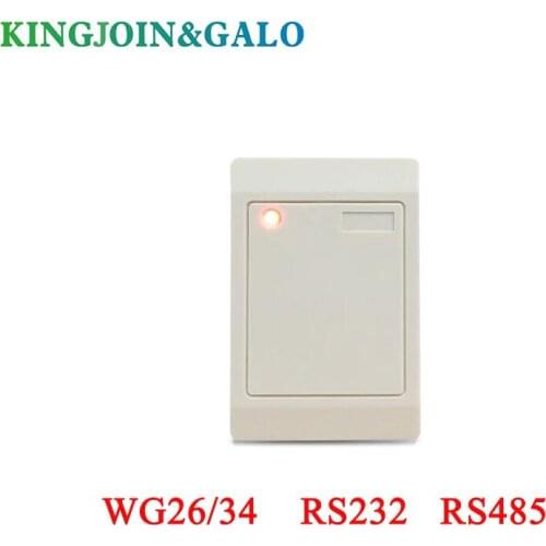 Wholesale 13.56MHZ/125khz WG26/34 RS232 RS485 rfid reader Output for card access control system