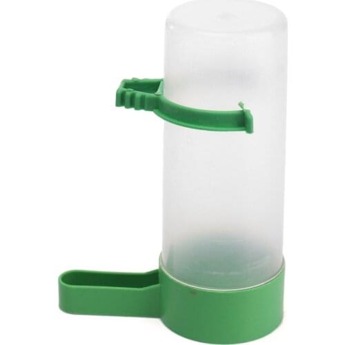 65/150ml Bird Drinker Feeder Waterer With Clip for Aviary Budgie Lovebird Canary Pet Bird Supplies TUE88