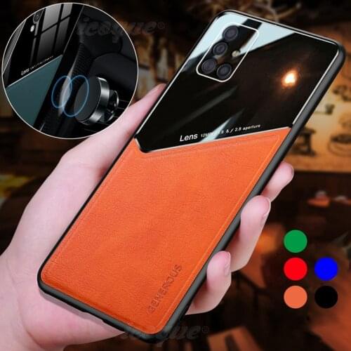 Luxury Magnetic Funda Case for Oppo Realme 7 Pro X7 Realmi 7pro C15 C25 C12 6 7i F17 Reno 4 Se 4g 3 Pro 5g A91 Phone Case Cover