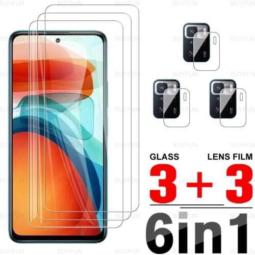 6in1 Camera Lens Film For Xiaomi Poco X3 GT Front Tempered Glass screen protector for xiaomi xiomi poco poko x 3 x3 GT 6.6inch