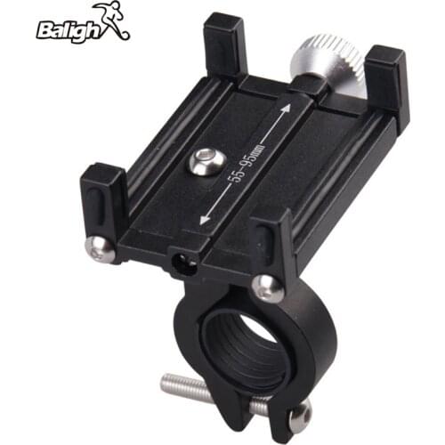 Balight 360 Rotatable Bike Mobile Phone Holder Aluminum Adjustable Bicycle Holder Non-slip MTB Phone Mount Stand Cycling Bracket