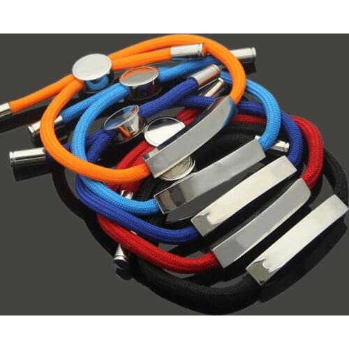 Brand Vintage Color Fashion Jewelry Color drip oil 5 brand drawstring bracelet