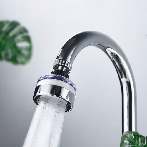 Splash Proof 360° Rotatable Tap Connector Nozzle Filter Sprayer Tool Diffuser Sink Faucet Accessorie Kitchen Faucet Aerator
