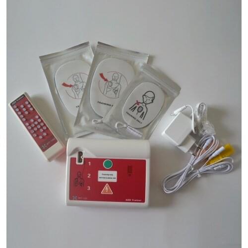 Danish Voice Teaching Training XTF-120C AED Trainer First Aid Common Skill Inspection Dual Language With English