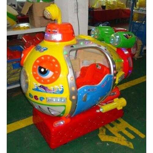 Coin operated kiddie rides, swingmachine, Big Submarine