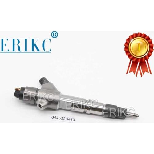 ERIKC Diesel Injector 0445120433 Common Rail Sprayer 0 445 120 433 Fuel Injector 0445 120 433 For DOOSAN Bosch Injector