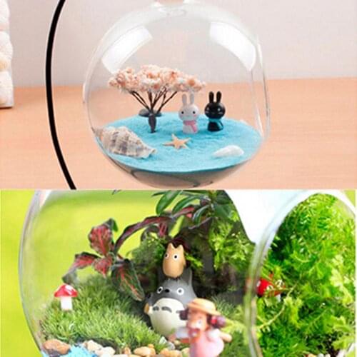 6 Colors 1 Bag Figurines For Micro Landscape Sand To River Sea Fairy Garden Miniatures Terrariums Resin Crafts Home Decoration
