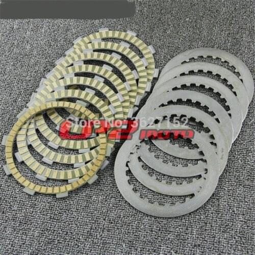 Clutch Friction Plates Discs For Honda XL600V XLV600 87-00 Shadow VLX VT600 92-08 1992-2008 XR400 XR400SM XR400M 05 06 07 08