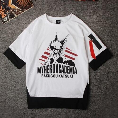 My Hero Academia Todoroki Shoto Anime Cartoon T Shirt Boku no hero academia t shirt men New Fashion Men t shirt Streetwear Top