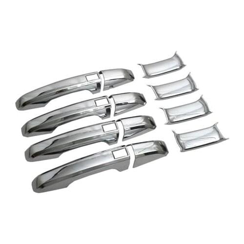 Chrome Handle Cover with Keyless Access and Inner Door Surround Trim Combo for Range Rover Evoque