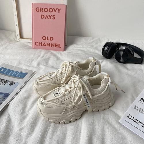 Summer 2021 Ladies Fashion Platform Sneakers Shoes Sequined Casual Glittering Female Red Ladies Dad Shoes Zapatillas Mujer