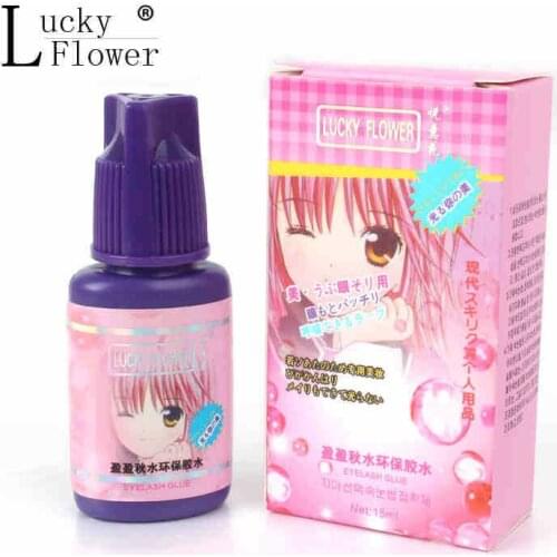 Makeup Professional Individual False Eyelashes Lash Extension Glue Non-irritating odourless tasteless Eco-friendly Strong Black