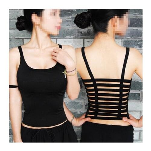 2020 underwear woman, exposed navel with a strapless, beautiful back, long suspenders wear