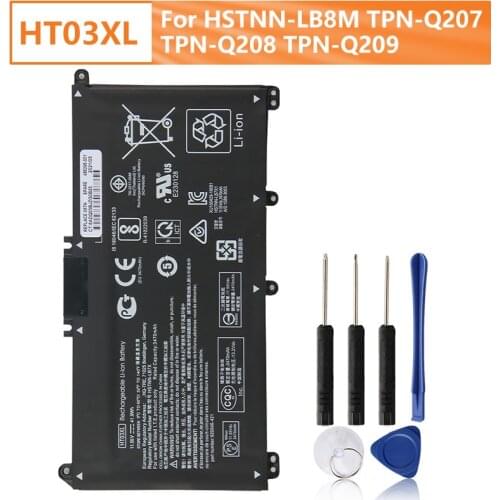 Original Replacement Battery HT03XL HSTNN-LB8M For HP TPN-Q207 TPN-Q208 Q209 TPN-Q210TPN-C135 TPN-W131 14-CE0020TX 14-ce0027TX