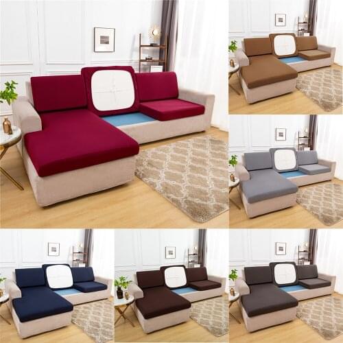 Plush Sofa Cushion Cover Elastic Corner Seat Couch Case Soft Armchair Stretch Sofa Covers for Living Room Furniture Protector
