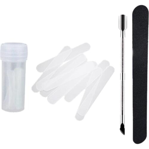 Professional Pedicure Ingrown Toe Nail Straightening Clip Brace Foot Care Toe Nail Sticker Elastic Patch Corrector Tool Kit